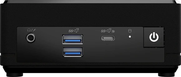 Неттоп MSI Cubi N ADL-016BRU N200 (1) UHDG без ОС 2xGbitEth WiFi BT 65W черный (936-B0A911-236)