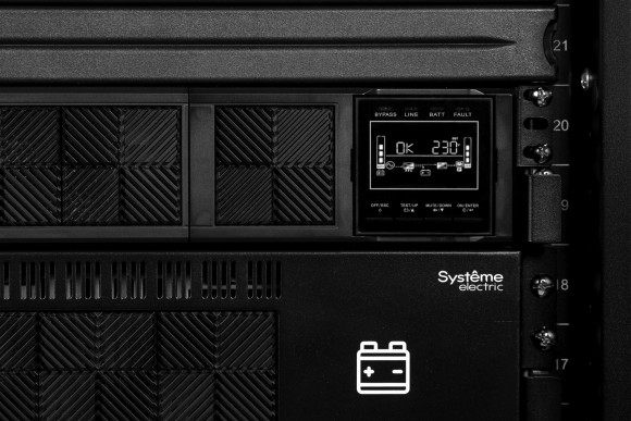 Источник бесперебойного питания Systeme Electriс SRT SRTSE8KRTXLI-NC 8000Вт 8000ВА черный