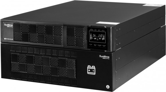 Источник бесперебойного питания Systeme Electriс SRT SRTSE8KRTXLI-NC 8000Вт 8000ВА черный
