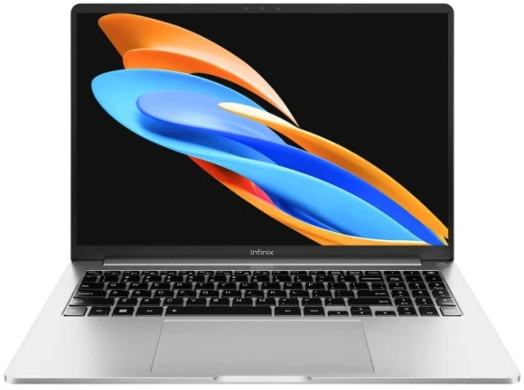 Ноутбук Infinix Inbook Y3 Max YL613 Core i7 1255U 16Gb SSD512Gb Intel Iris Xe graphics 16" IPS FHD (1920x1200) FreeDOS silver WiFi BT Cam (71008302598)