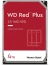 Жесткий диск WD SATA-III 4TB WD40EFZZ NAS Red Plus (5400rpm) 128Mb 3.5"