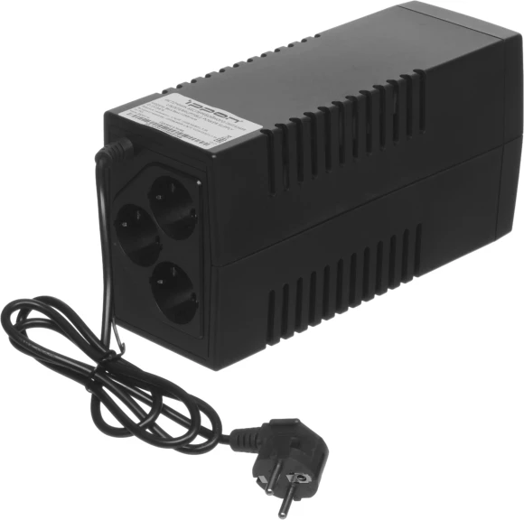 Источник бесперебойного питания Ippon Back Basic 1050S Euro 600Вт 1050ВА черный Источник бесперебойного питания Ippon Back Basic 1050S Euro 600Вт 1050ВА черный