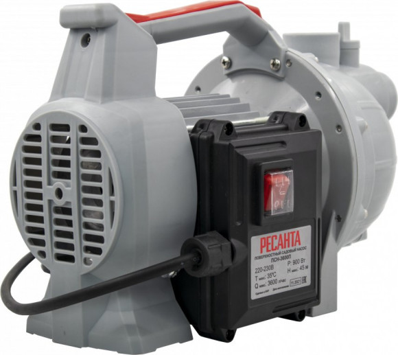 Насос садовый Ресанта ПСН-3600П 900Вт 3600л/час центробежный (77/4/4)