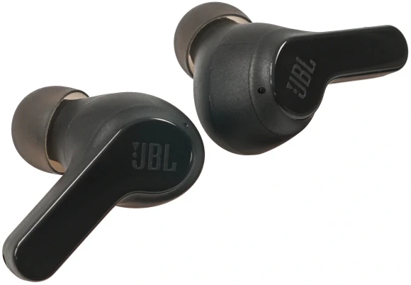 Гарнитура внутриканальные JBL Wave Beam черный беспроводные bluetooth в ушной раковине (JBLWBEAMBLK)