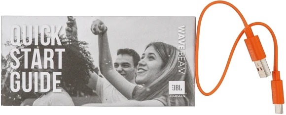 Гарнитура внутриканальные JBL Wave Beam черный беспроводные bluetooth в ушной раковине (JBLWBEAMBLK)