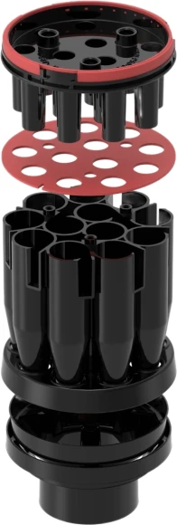 Пылесос Vitek VT-CLSAQUA_RAPID 470Вт серый стальной/серебристый