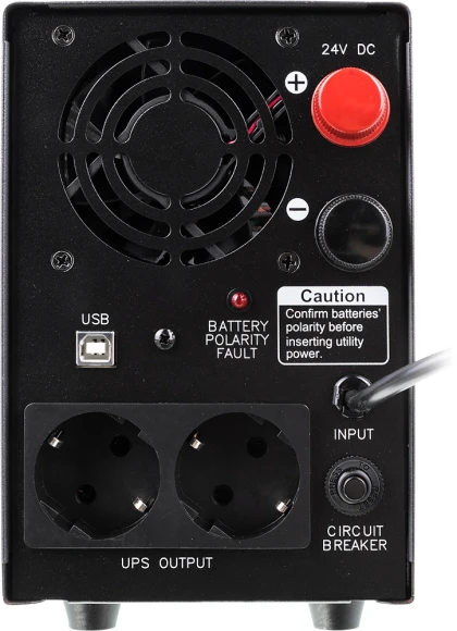 Источник бесперебойного питания Powercom Infinity INF-1500 1050Вт 1500ВА черный без батареи