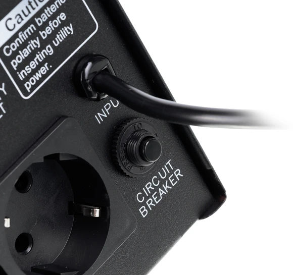 Источник бесперебойного питания Powercom Infinity INF-1500 1050Вт 1500ВА черный без батареи