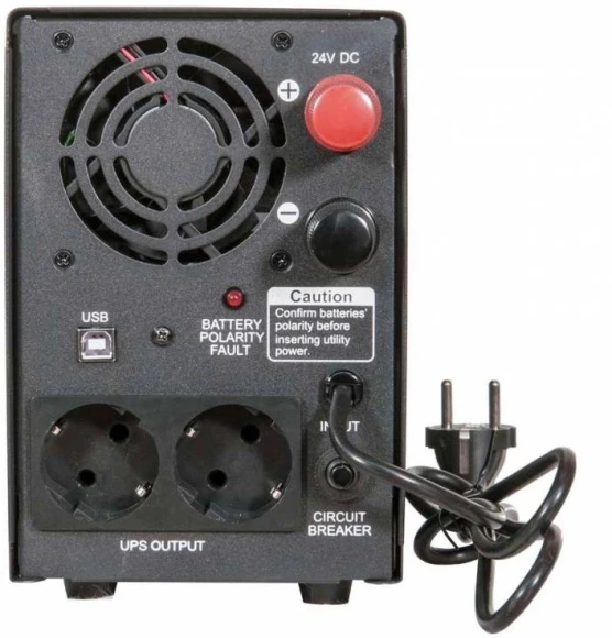 Источник бесперебойного питания Powercom Infinity INF-1500 1050Вт 1500ВА черный без батареи