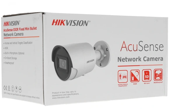 Камера видеонаблюдения IP Hikvision DS-2CD2023G2-IU(4MM)(D) 4-4мм цв. корп.:белый Камера видеонаблюдения IP Hikvision DS-2CD2023G2-IU(4MM)(D) 4-4мм цв. корп.:белый