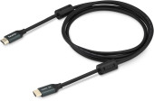 Кабель аудио-видео Buro HDMI (m)/HDMI (m) 5м. феррит.кольца позолоч.конт. черный (BHP-HDMI-2.1-5G) Кабель аудио-видео Buro HDMI (m)/HDMI (m) 5м. феррит.кольца позолоч.конт. черный (BHP-HDMI-2.1-5G)