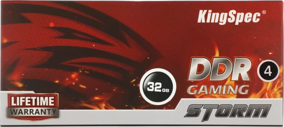 Память DDR4 32GB 3200MHz Kingspec KS3200D4M13532G RTL PC4-25600 CL19 DIMM 288-pin 1.2В single rank с радиатором Ret Память DDR4 32GB 3200MHz Kingspec KS3200D4M13532G RTL PC4-25600 CL19 DIMM 288-pin 1.2В single rank с радиатором Ret