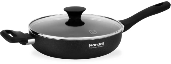 Сотейник Rondell Infinity RDA-574 2.9л. d=24см (с крышкой) черный