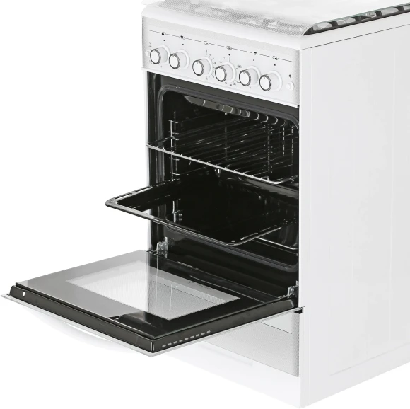 Плита Газовая Gefest ПГ 5300-02 0040 белый реш.чугун