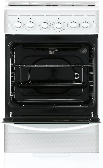 Плита Газовая Gefest ПГ 5300-02 0040 белый реш.чугун