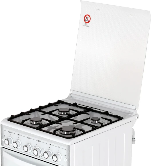 Плита Газовая Gefest ПГ 5300-02 0040 белый реш.чугун