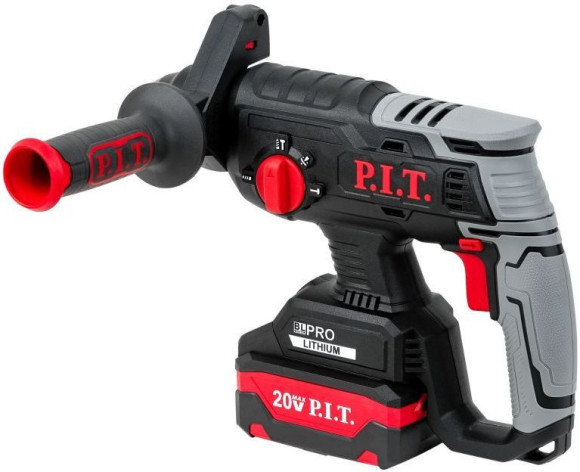 Перфоратор P.I.T. PBH20H-22B/1 патрон:SDS-plus уд.:1.8Дж аккум. (кейс в комплекте)