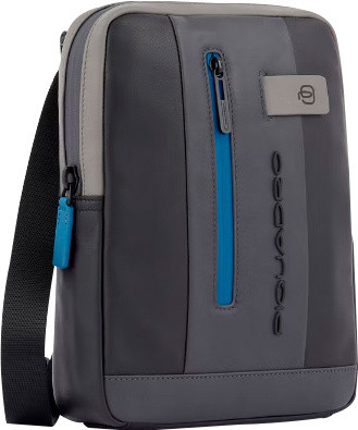 Сумка мужская Piquadro Urban CA1816UB00/NGR черная/серая натур.кожа