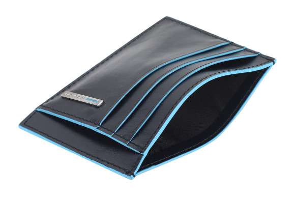 Чехол для кредитных карт Piquadro Blue Square PP2762B2R/BLU2 синий натур.кожа