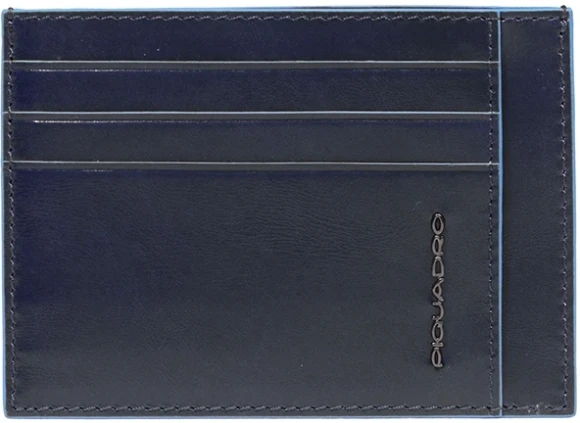Чехол для кредитных карт Piquadro Blue Square PP2762B2R/BLU2 синий натур.кожа