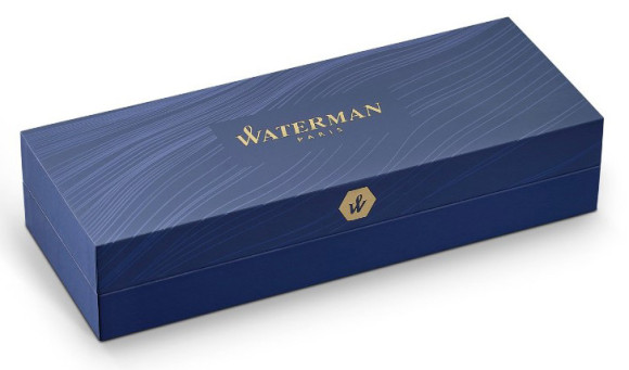 Ручка перьев. Waterman Expert 3 (S0951640) Black Laque GT F сталь подар.кор.