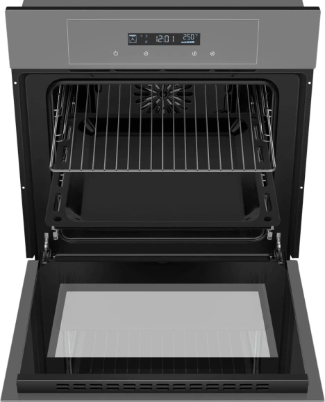 Духовой шкаф Электрический Maunfeld AEOD6063G2 серый