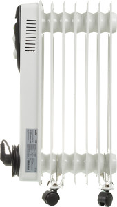 Радиатор масляный Ballu Classic BOH/CL-07WRN 1500Вт белый/черный Радиатор масляный Ballu Classic BOH/CL-07WRN 1500Вт белый/черный