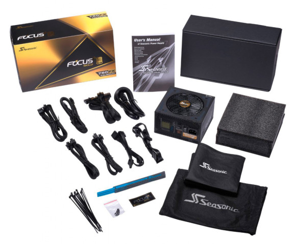 Блок питания Seasonic ATX 850W FOCUS GX-850 80+ gold 24pin APFC 120mm fan 10xSATA Cab Manag RTL Блок питания Seasonic ATX 850W FOCUS GX-850 80+ gold 24pin APFC 120mm fan 10xSATA Cab Manag RTL