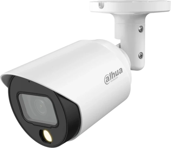 Камера видеонаблюдения аналоговая Dahua DH-HAC-HFW1509TP-A-LED-0280B-S3 2.8-2.8мм HD-CVI HD-TVI цв. корп.:белый (DH-HAC-HFW1509TP-A-LED-0280B)