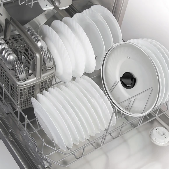 Крышка Rondell Handy RDA-1685 d=20см крыш.прозрачный руч.черная Крышка Rondell Handy RDA-1685 d=20см крыш.прозрачный руч.черная