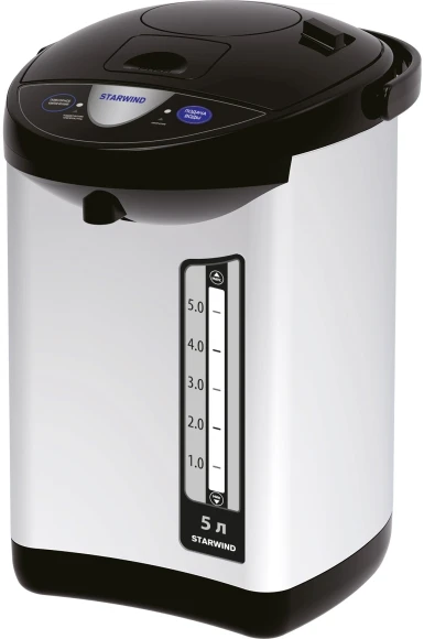 Термопот Starwind STP5741 5л. 800Вт серебристый/черный Термопот Starwind STP5741 5л. 800Вт серебристый/черный
