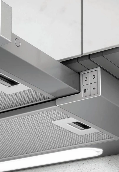Вытяжка встраиваемая Elica Elite 14 Lux GRVT/A/60 серый/стекло черное управление: кнопочное (1 мотор)