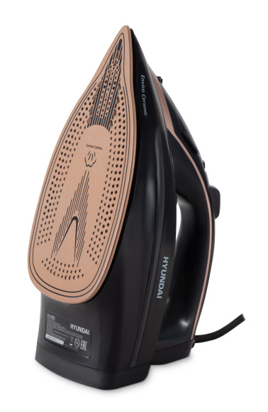 Утюг Hyundai H-SI01338 2800Вт черный/золотистый