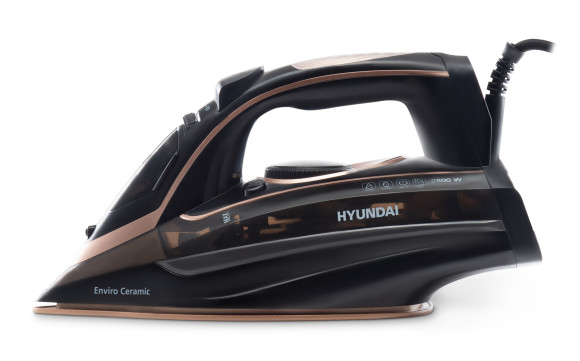 Утюг Hyundai H-SI01338 2800Вт черный/золотистый