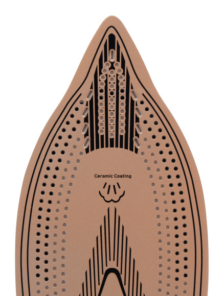 Утюг Hyundai H-SI01338 2800Вт черный/золотистый