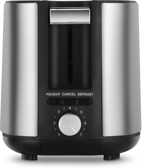 Тостер Vitek VT-7170 750Вт черный/стальной