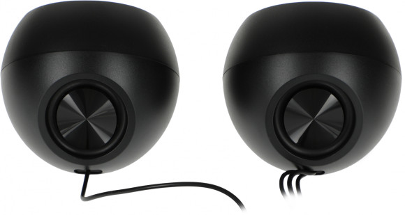 Колонки Creative PEBBLE MF1680 2.0 черный 4.4Вт