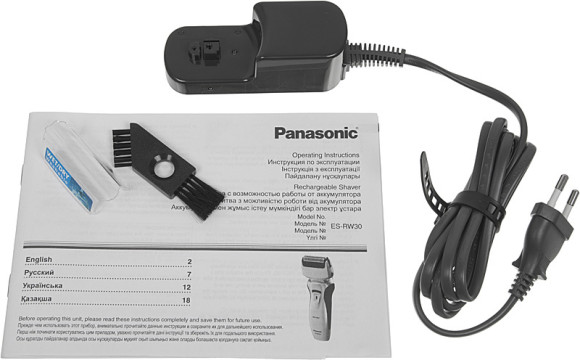 Бритва сетчатая Panasonic ES-RW30CM реж.эл.:2 питан.:аккум. серебристый/черный