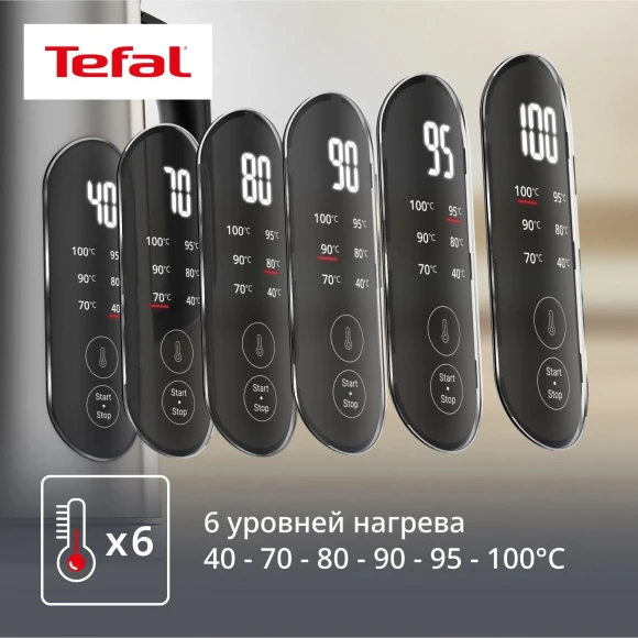 Чайник электрический Tefal KI871DE0 1.7л. 1500Вт серебристый корпус: нерж.сталь/пластик (7211419755) Чайник электрический Tefal KI871DE0 1.7л. 1500Вт серебристый корпус: нерж.сталь/пластик (7211419755)