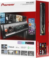 Автомагнитола Pioneer MVH-S520BT 1DIN 4x50Вт AUX DSP 3 RDS