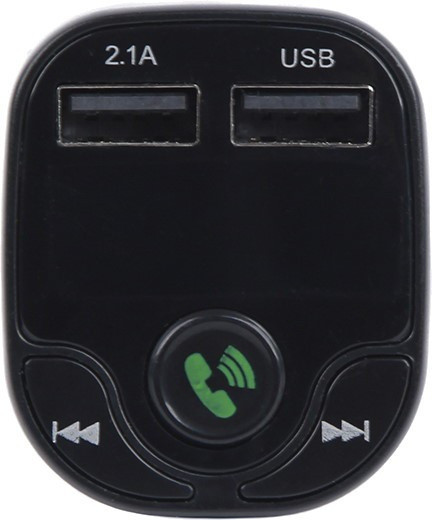 Автомобильный FM-модулятор ACV FMT-120B черный MicroSD BT USB (37574)