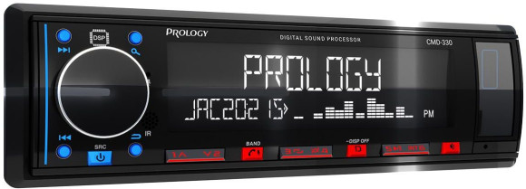 Автомагнитола Prology CMD-330 1DIN 4x55Вт v4.2 AUX DSP ПДУ RDS (PRCMD330) Автомагнитола Prology CMD-330 1DIN 4x55Вт v4.2 AUX DSP ПДУ RDS (PRCMD330)