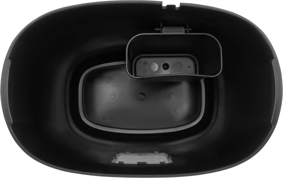 Шредер Buro Office BU-S1201 черный/серебристый с автоподачей (секр.P-4) фрагменты 12лист. 25лтр. скрепки скобы пл.карты CD