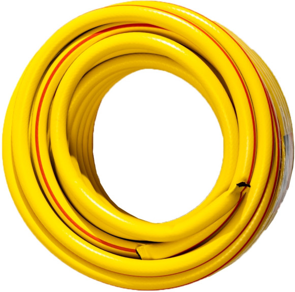 Шланг Вихрь 73/7/2/4 3/4" 25м поливочный армированный желтый/красный