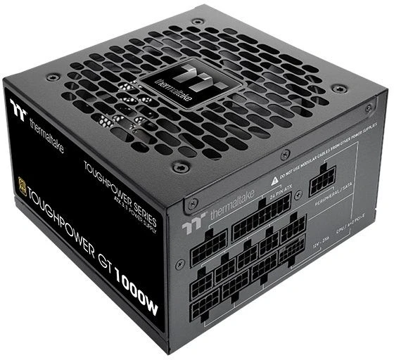 Блок питания Thermaltake ATX 1000W Toughpower GT Gen.5 80+ gold (20+4pin) APFC 120mm fan 6xSATA Cab Manag RTL