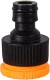 Адаптер Вихрь 73/7/2/21 Д.вх.1/2" Д.вых.3/4" черный/оранжевый