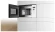 Микроволновая печь Bosch BFL524MW0 20л. 800Вт белый (встраиваемая)