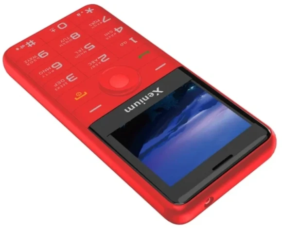 Мобильный телефон Xenium X700 красный моноблок 2Sim 2.31" 240x320 Nucleus 0.3Mpix GSM900/1800 MP3 FM microSD max32Gb