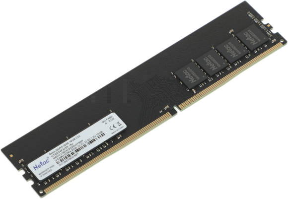 Память DDR4 16Gb 3200MHz Netac NTBSD4P32SP-16J Basic RTL PC4-25600 CL22 DIMM 288-pin 1.2В single rank Ret