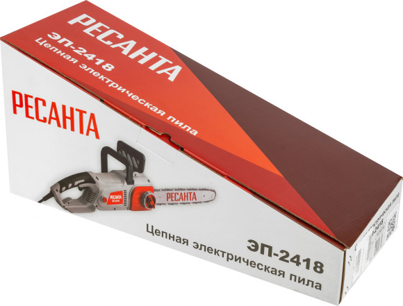 Цепная пила Ресанта ЭП-2418 от сети 2400Вт дл.шины:18" (45cm) (70/10/14)